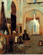 unknow artist, Arab or Arabic people and life. Orientalism oil paintings 199